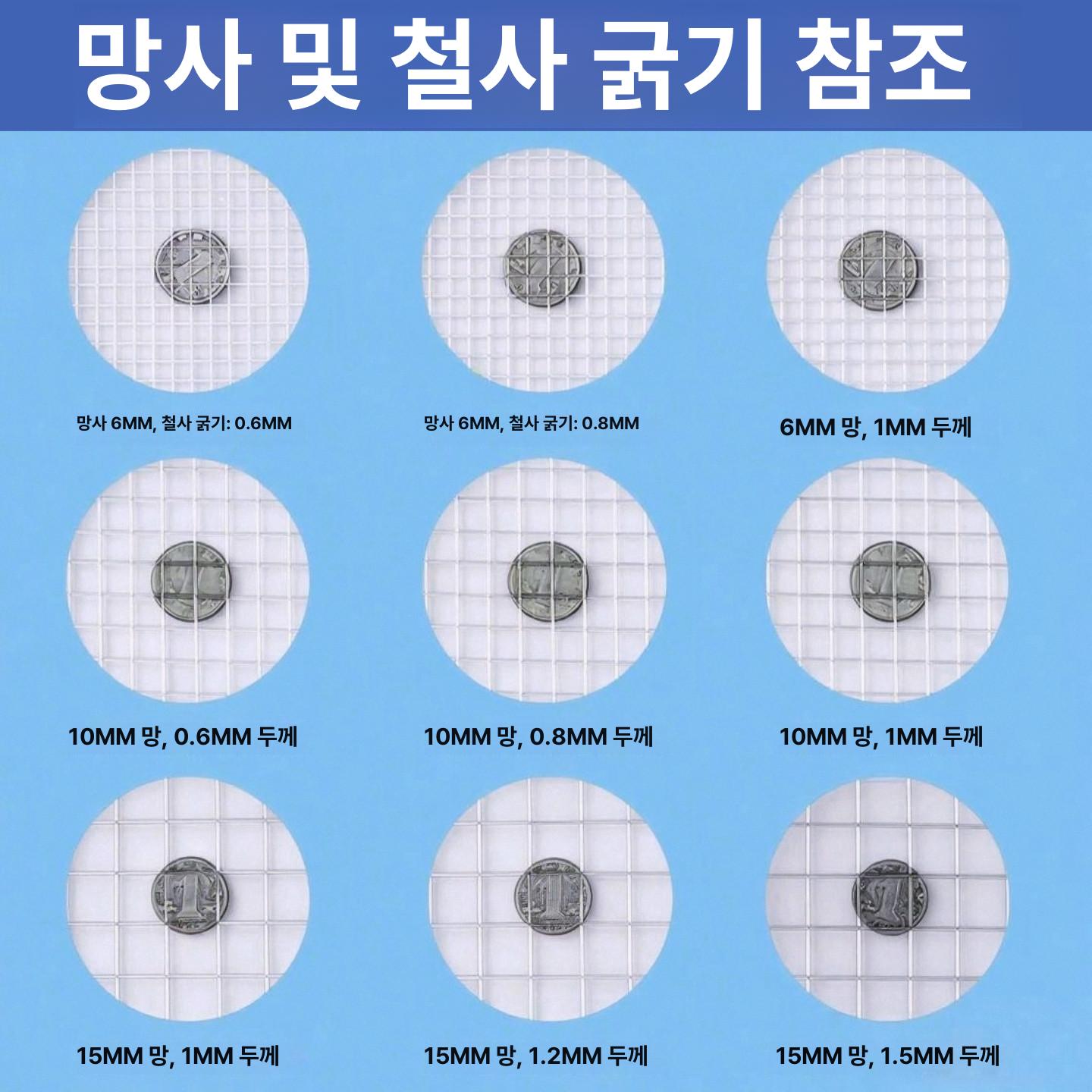미장용 와이어메쉬 콘크리트 스테인레스 메시망 건축 철망 보강재 철사 - 상세 이미지 4