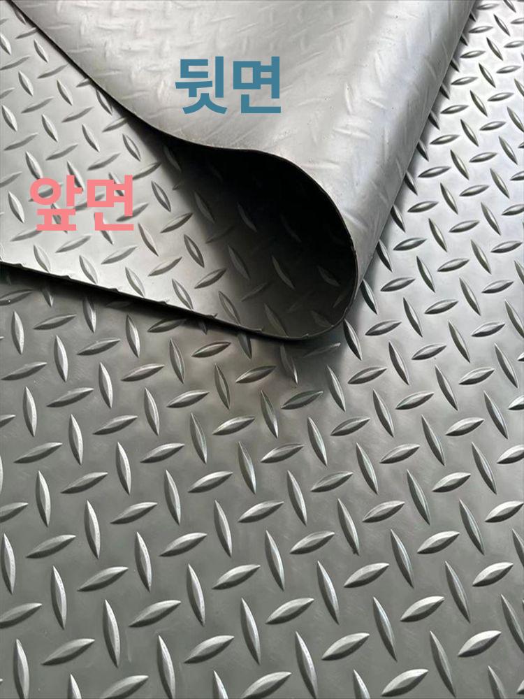 매트 고무 바닥재 미끄럼 바닥 출입구 작업장 고무바닥재 미끄럼방지 발판 - 상세 이미지 2
