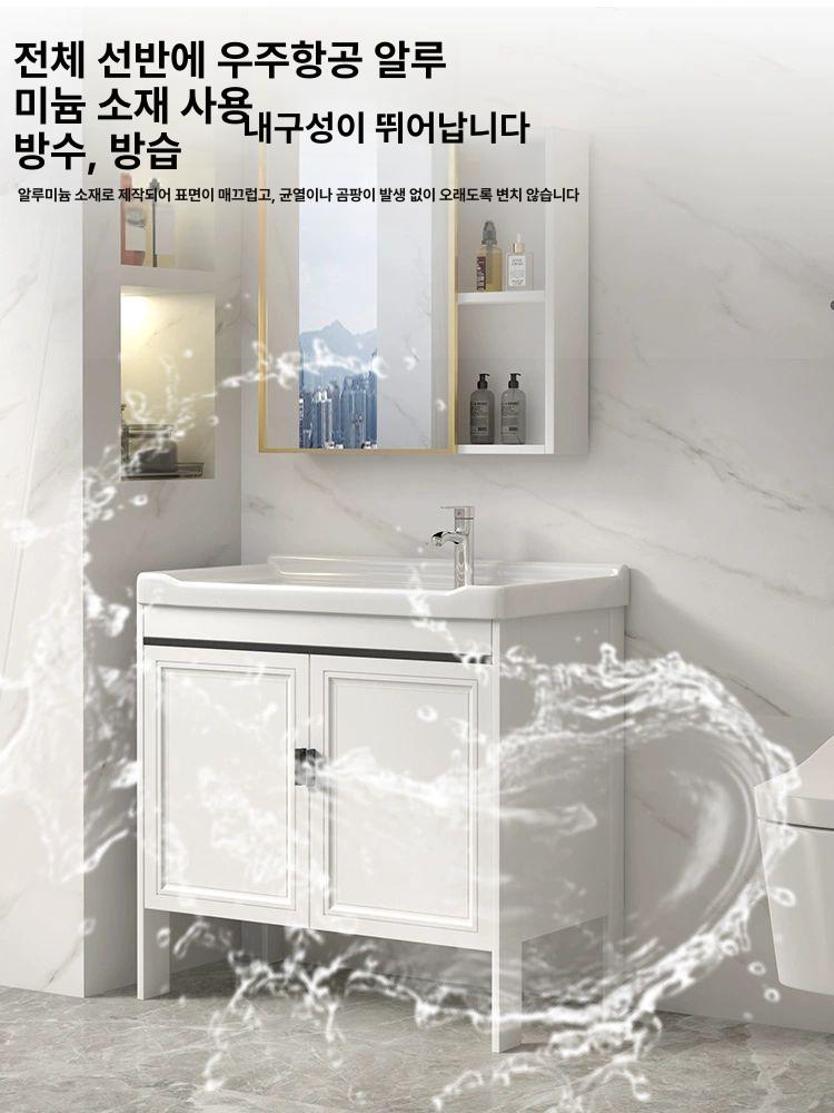 스테인리스 싱크대 2구 더블형 화이트 식당용 업소용 세로 가로 간편형 준비대 - 상세 이미지 2