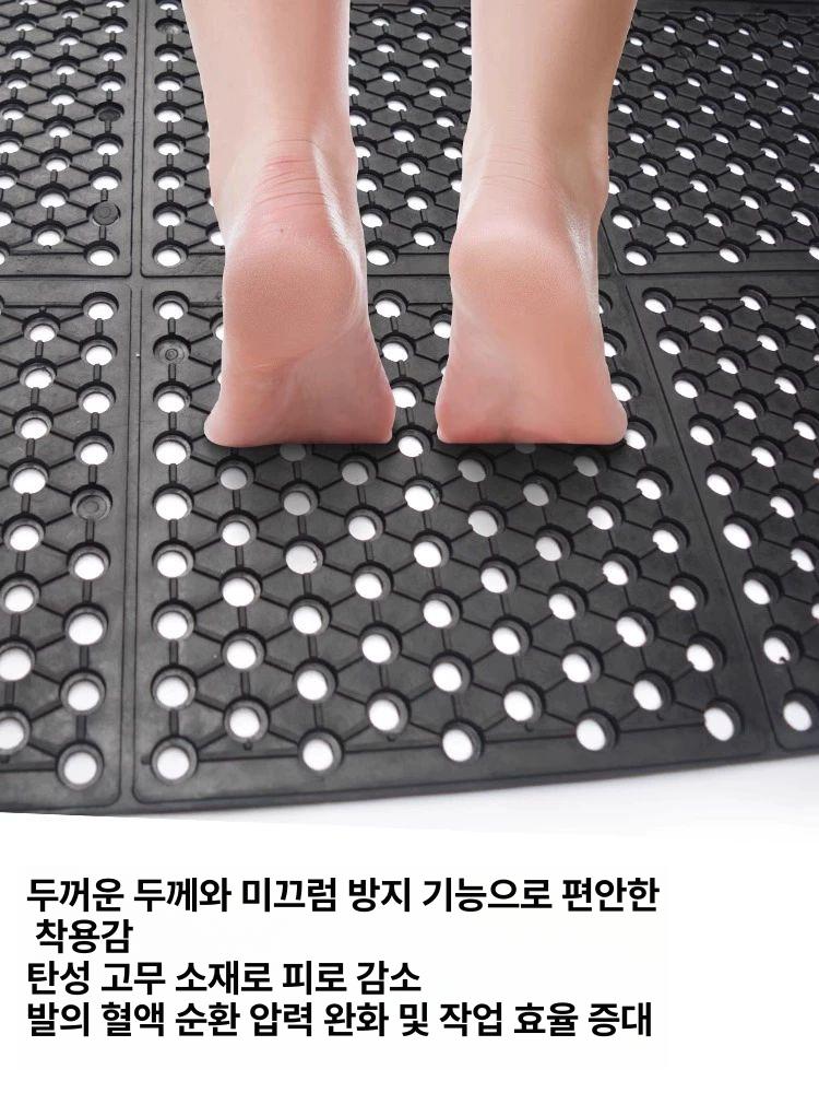 논슬립 패드 급식 바닥재 미끄럼방지스티커 업소용 고무매트 식당미끄럼방지 안전 이미지 6