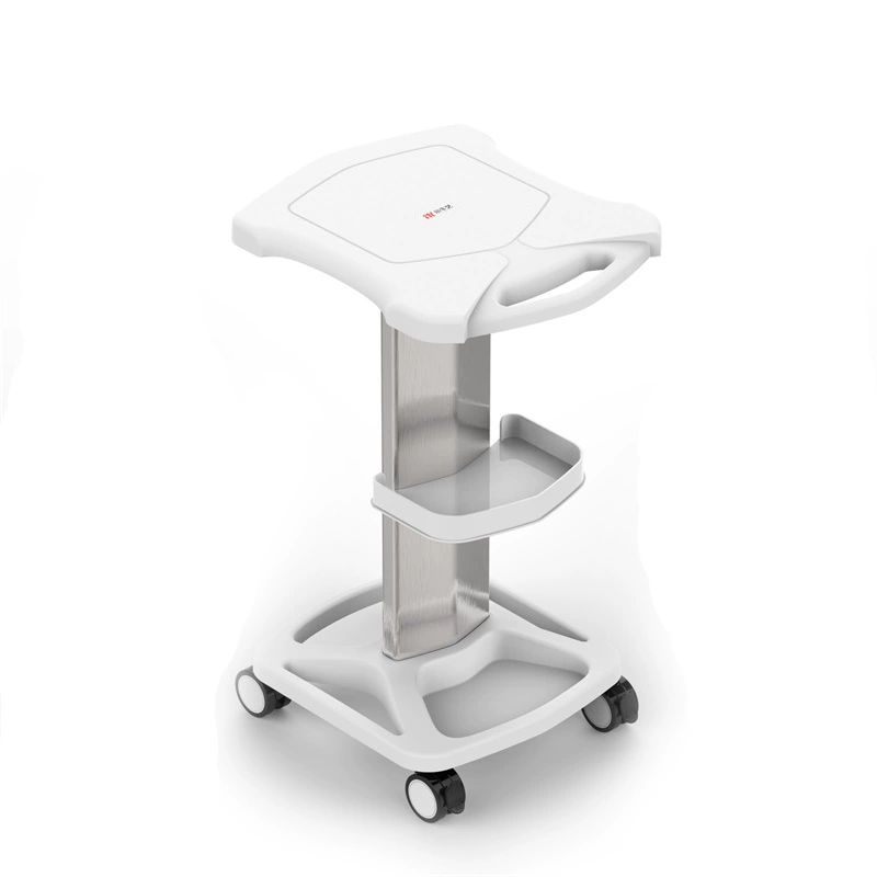 미용기기 수납 웨건 피부관리 용품 정리 이동식 트롤리 화장품 수거 보관함 - 상품 이미지