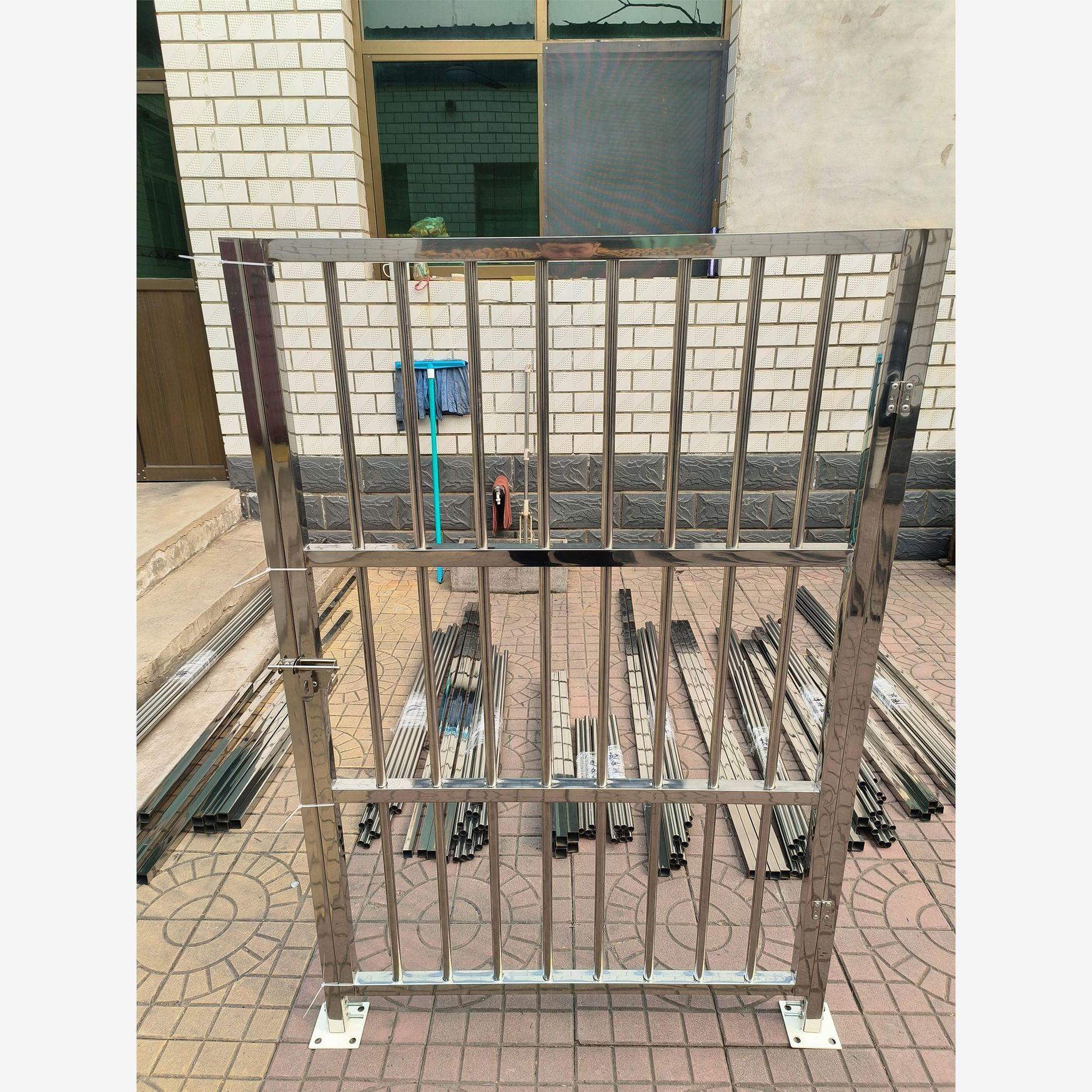 스테인리스 방범문 중문 여닫이형 현관 사무실 출입문 보안철문 울타리 설치용 - 상세 이미지 3