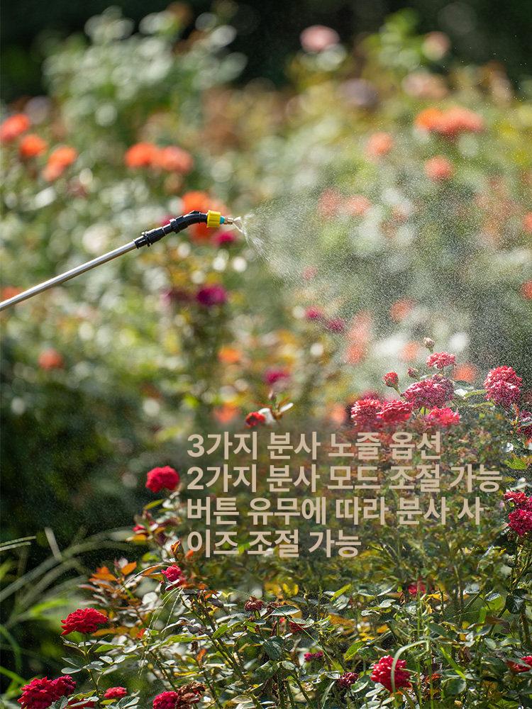 살포기 농약분무기 고압 원예 농업용 분사기 동력 소독 모터 엔진분무기 고성능 - 상세 이미지 5