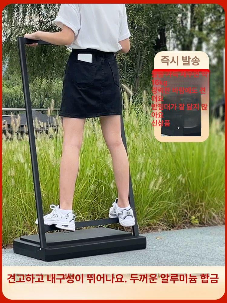 철제 입간판 야외 광고 거치대 포스터 스탠드 검정색 수직 전시 장식 상업용 매장 판매 - 상세 이미지 3