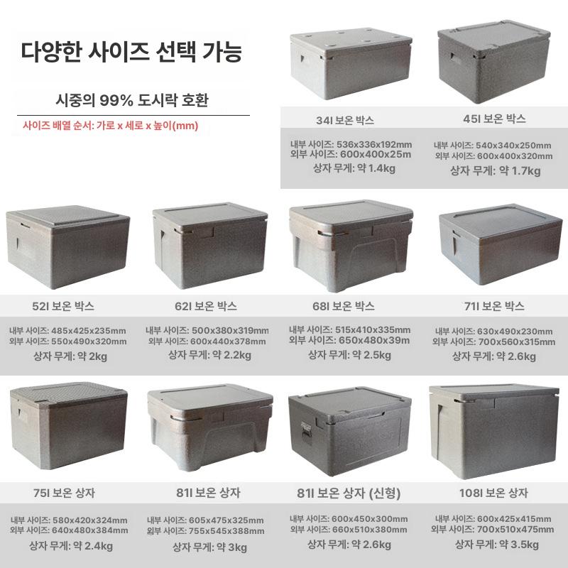보온보냉통 상자 학교 업소용 단체급식 대형물통 보온통 보온국통 보온보냉물통 - 상세 이미지 4
