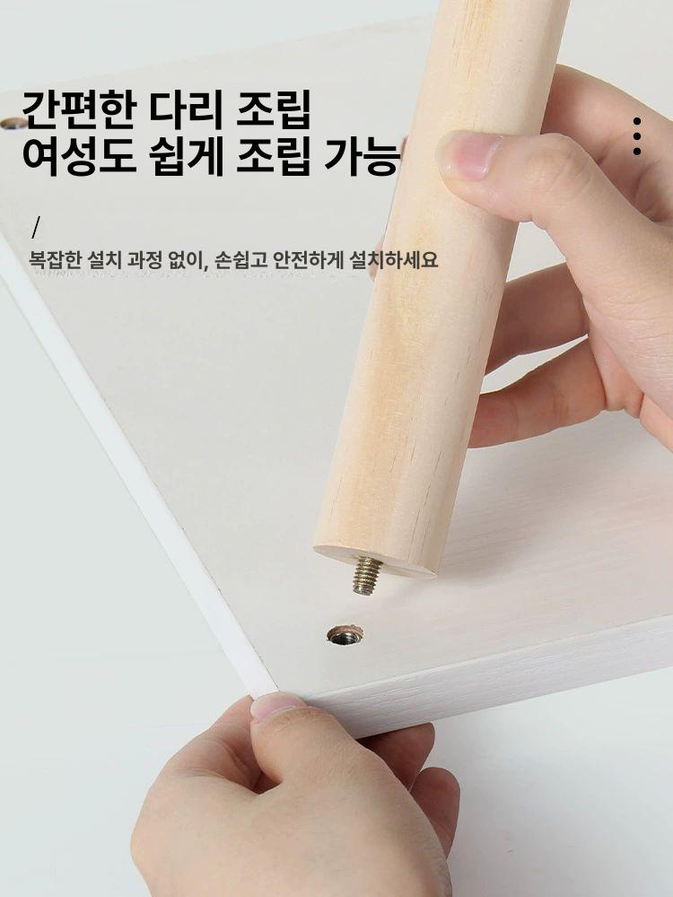 프린터 테이블 받침대 선반 복사기 이동식 복합기 본체 캐비닛 바퀴 모바일 사무용 - 상세 이미지 4