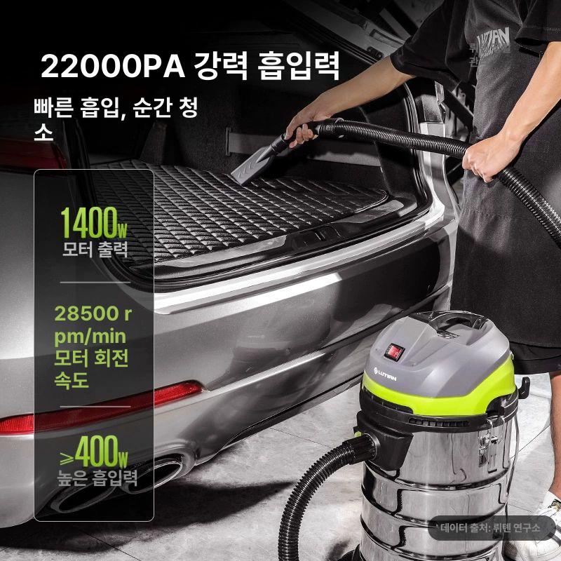 차량용 무선 청소기 강력 송풍 먼지 제거 충전식 휴대용 세차용 에어건 가정용 - 상세 이미지 2