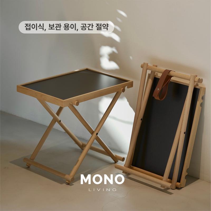 원형 원목 티테이블 차 마시는 좌식 카페 스타일 거실용 낮은탁자 세련된 - 상세 이미지 2