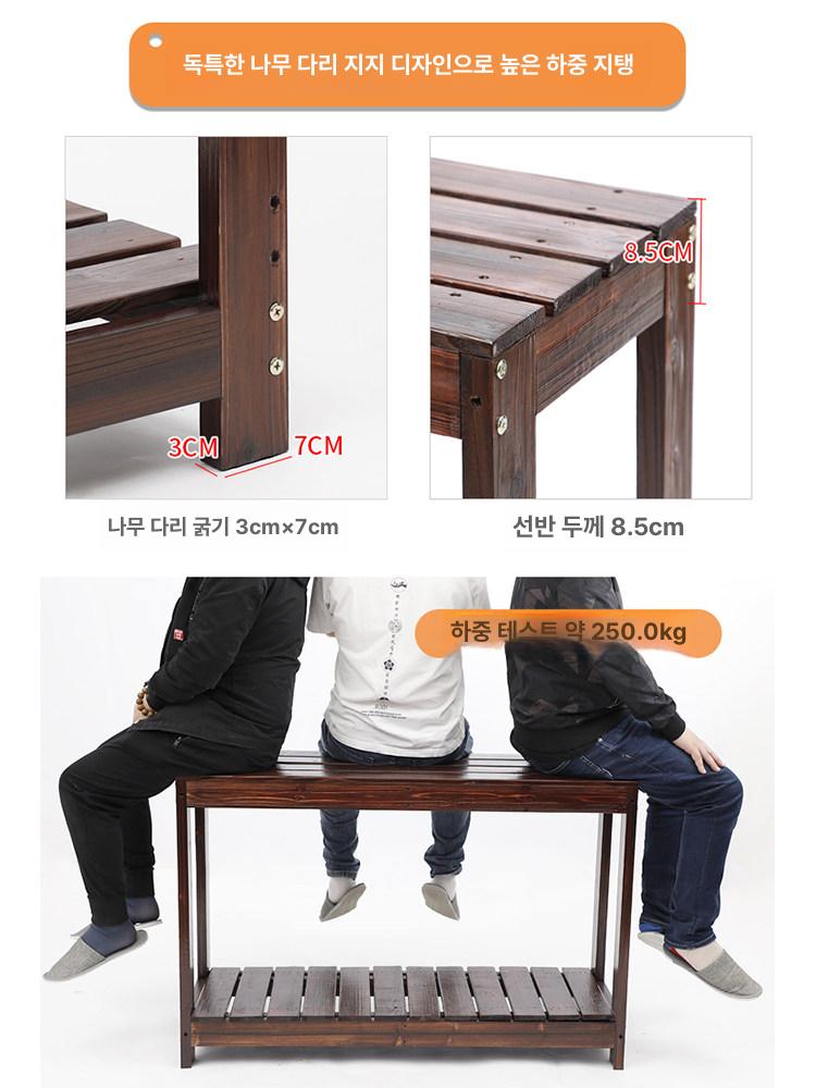 원목 협탁 서랍 수납 침실 거실 좁은공간 활용 모듈식 선반 테이블 인테리어 가구 - 상세 이미지 4