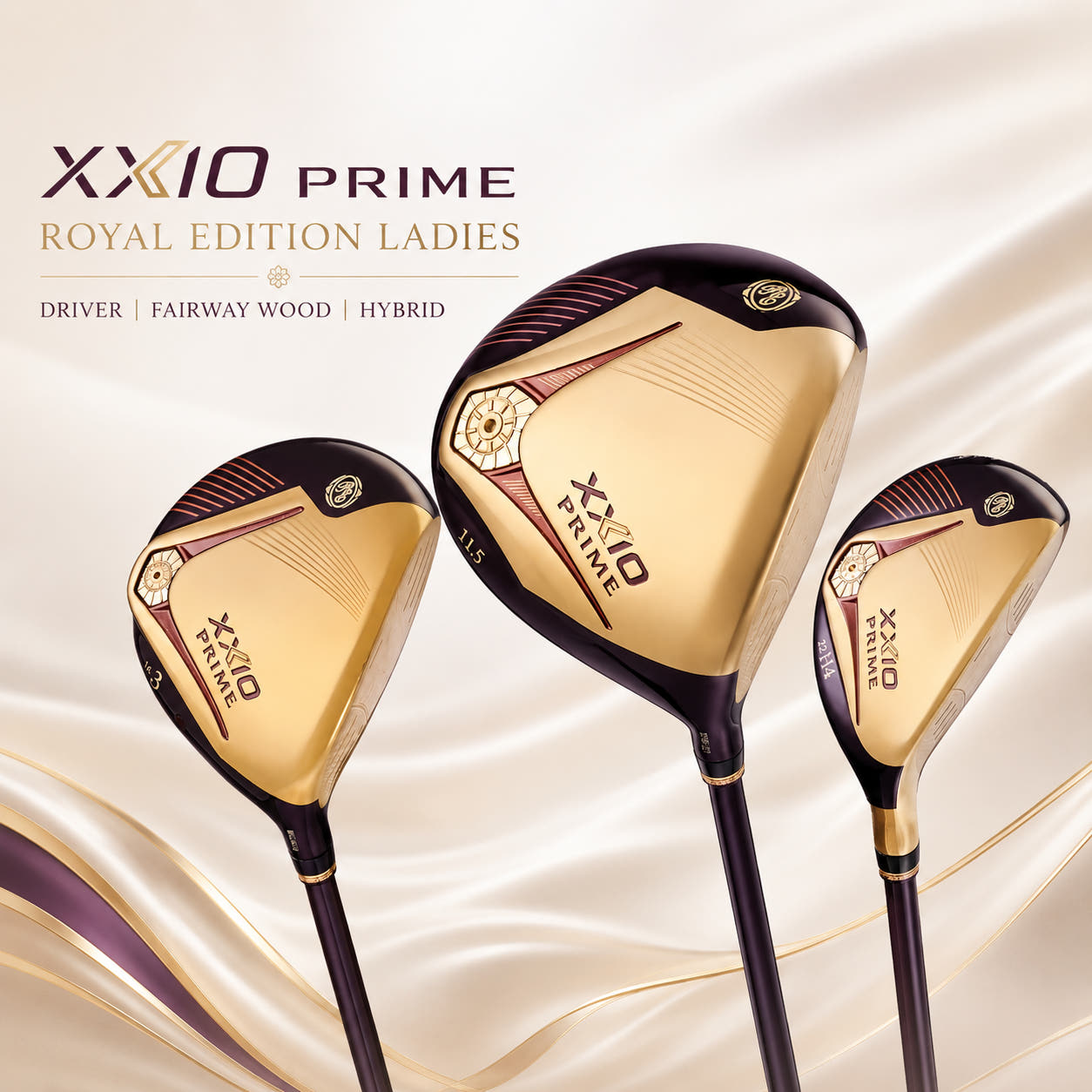 [제주골프채대여,제주골프채렌탈] 젝시오 PRIME ROYAL EDITION LADIES 조합 풀세트 - 상품 이미지
