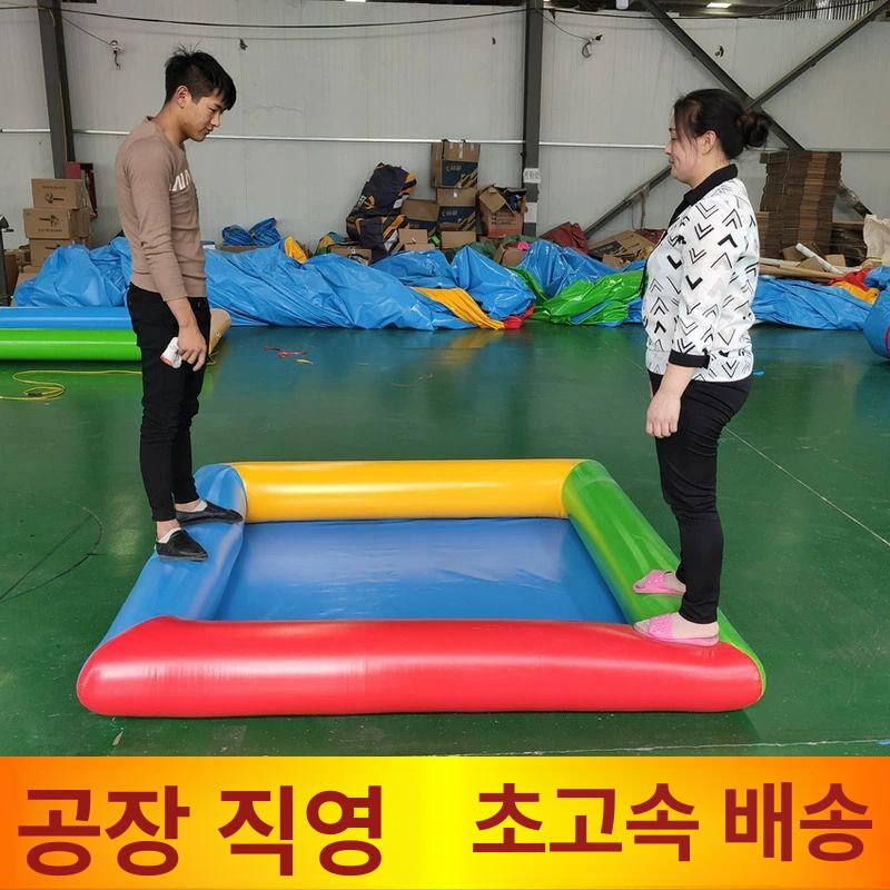 팽창식 수영장 가정용 충전 에어풀 야외 베란다 정원 물놀이 레저용품 - 상세 이미지 2