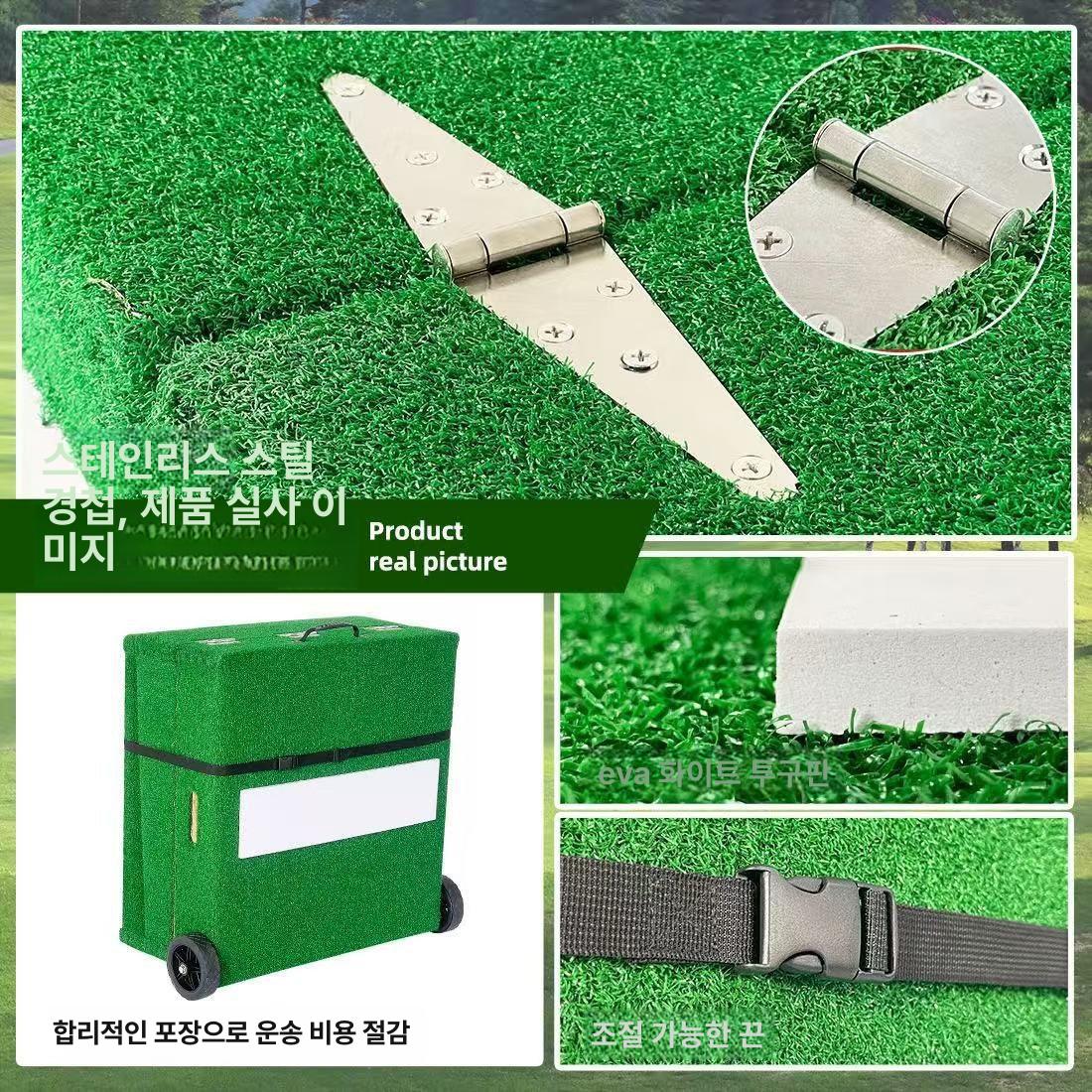 조정 매트 투수 롤링 발판 야구용품 연습용 피칭 베이스 두께 이동식마운드 마운트 - 상세 이미지 3