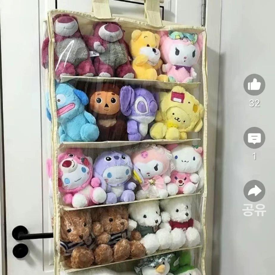 사각 투명보관함 투명수납함 소형보관함 원형케이스 소품수납함 부착 소품보관함 벽 - 상세 이미지 5