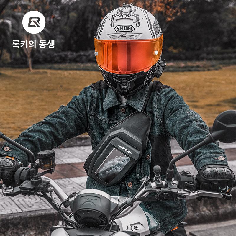 오토바이 탱크백 휴대폰 거치대 터치식 화면 방수 자석 네비게이션 마운트 - 상세 이미지 2
