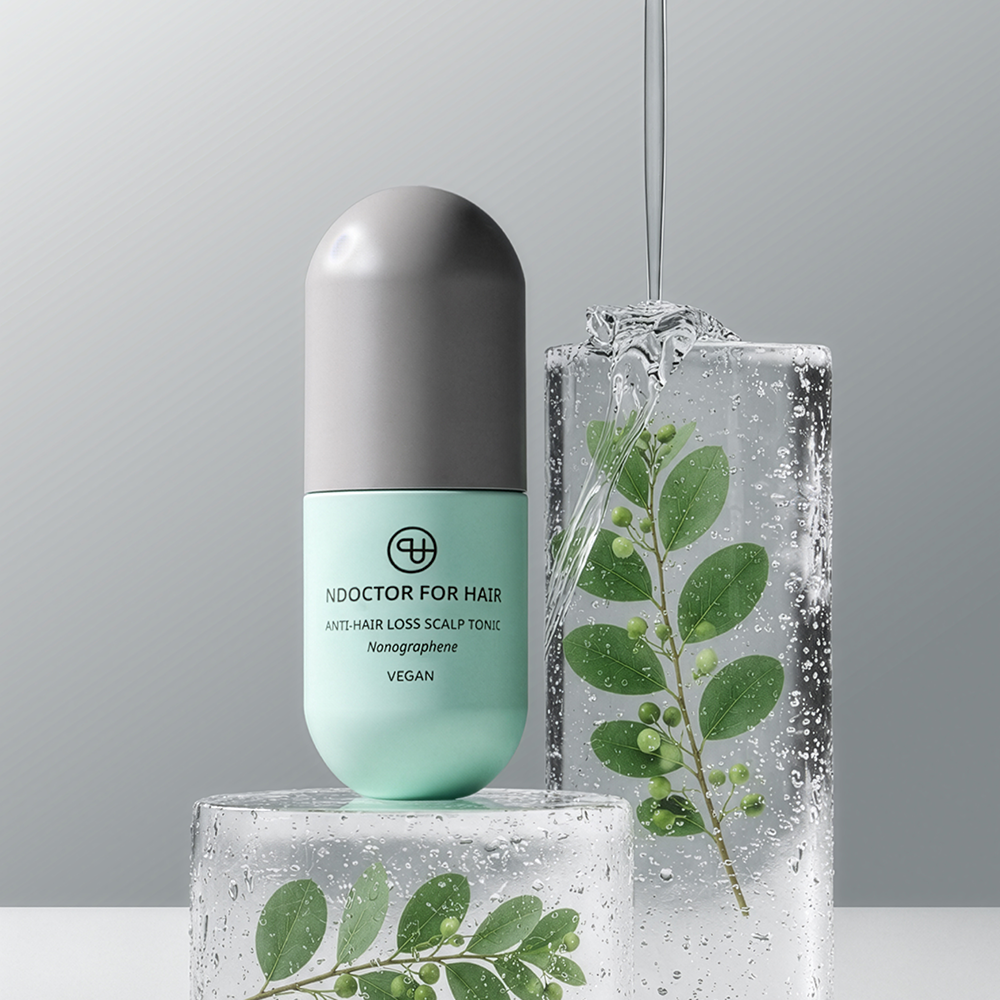 앤닥터 포 헤어 두피 각질 쿨링 탈모 앰플 나노그래핀 헤어토닉 75ml 이미지 7