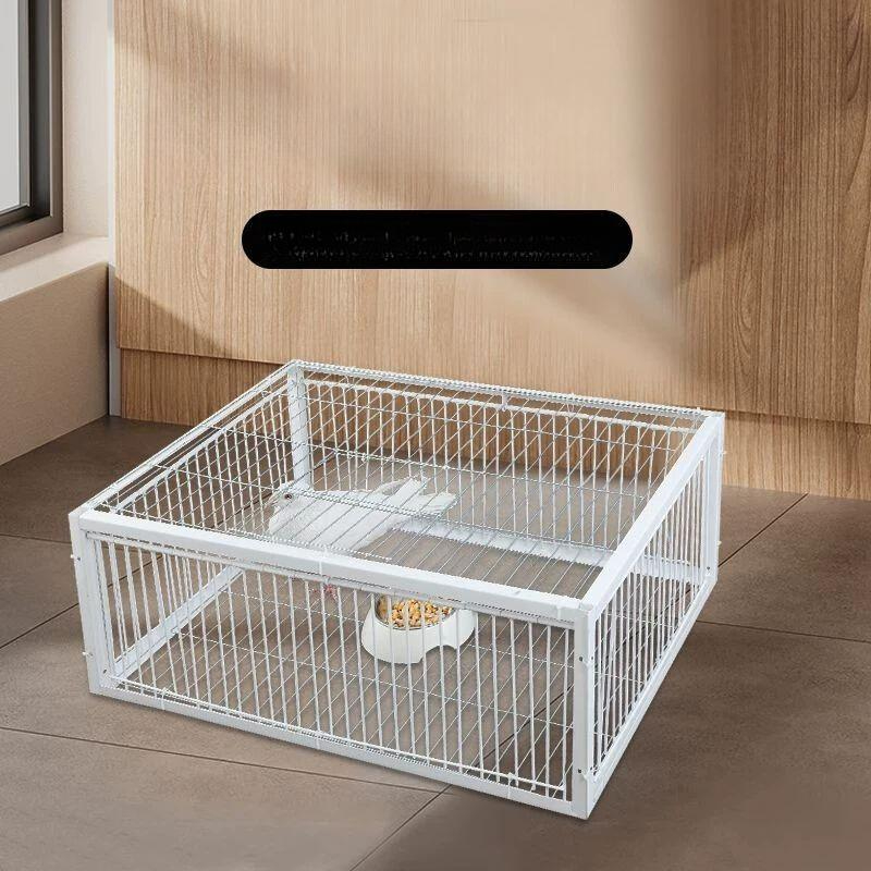 새 포획 퇴치 철제 대형 옥상 덫 안전 조립식 까치 참새 방지 격자망 포획틀 설치 - 상세 이미지 3