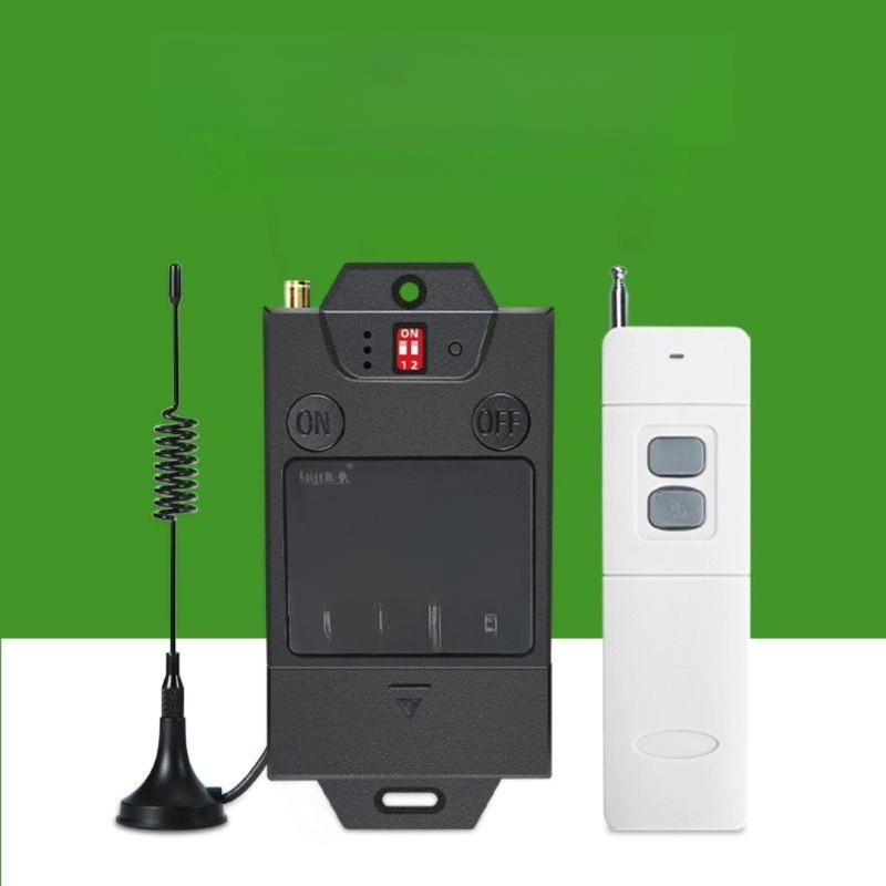 제어 컨트롤러 무선 무선스위치 220v 원격제어 스위치 장거리 전기 배터리 - 상품 이미지