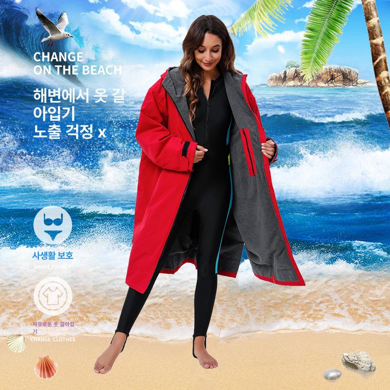잠수복 웻슈트 스킨 피부착용 수상레저 방수 보온 기모안감 남녀공용 다이빙 내복 - 상세 이미지 3