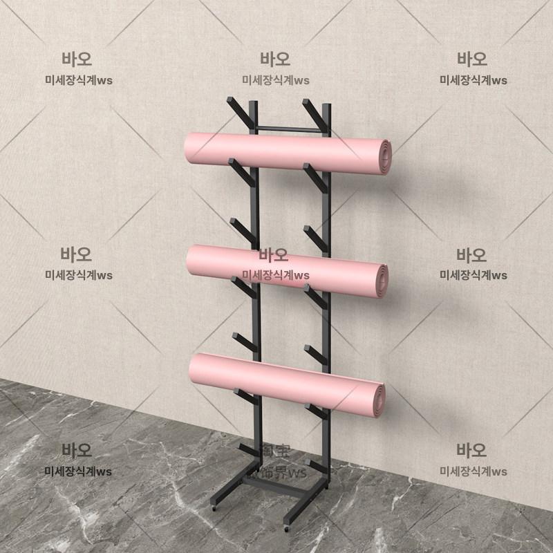 벽걸이 거치대 요가매트 정리대 행거 보관랙 보관함 지지대 수납랙 수납함 - 상세 이미지 5