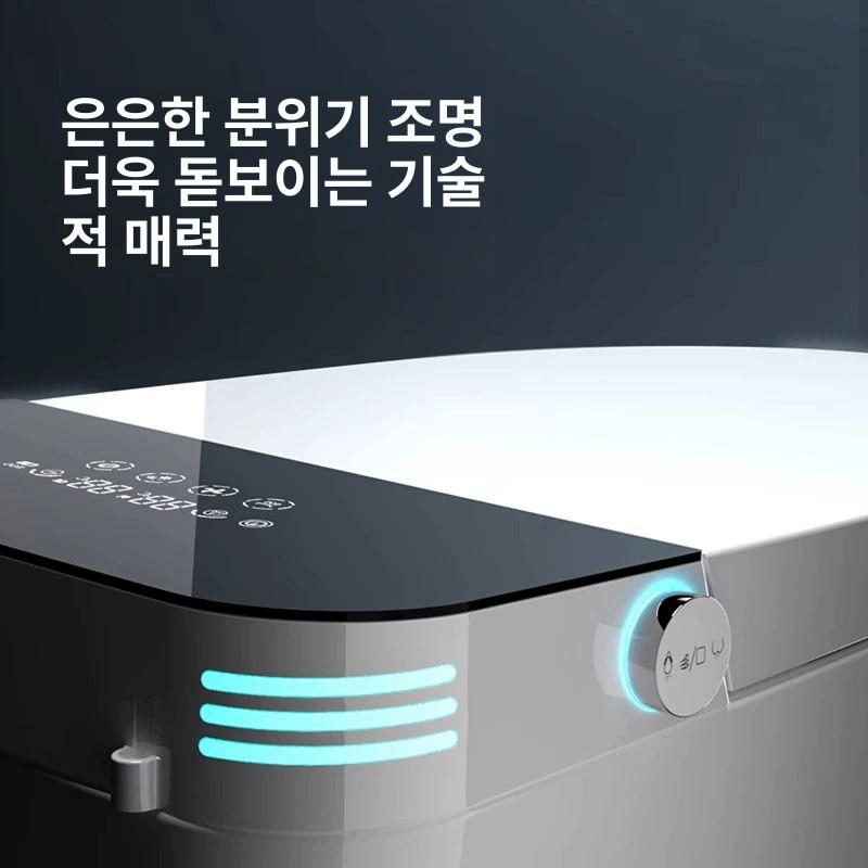 비데 일체형 양변기 자동 세정 화장실 수세식 변기 호텔 펜션 직수식 설치 - 상세 이미지 2