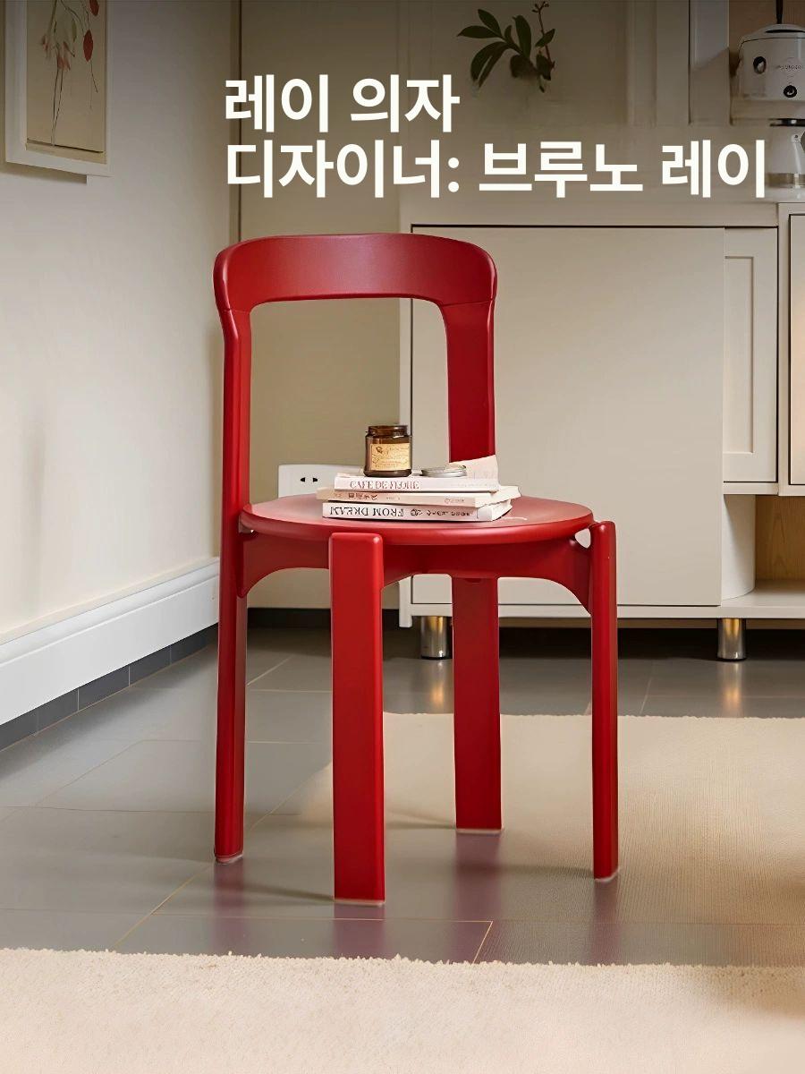 원목 식탁의자 카페풍 고급 다이닝 체어 빈티지 인테리어 디자인 - 상세 이미지 2