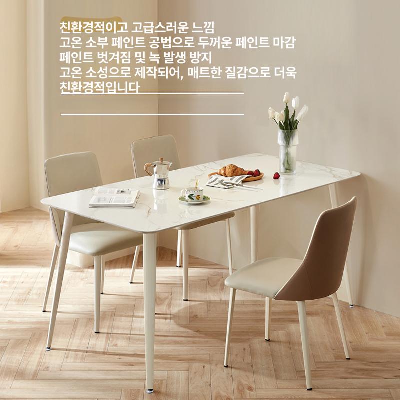 세라믹 식탁 아크릴 다리 거실 받침대 원형 발 브라켓 투명 가구 인테리어 가족용 - 상세 이미지 5