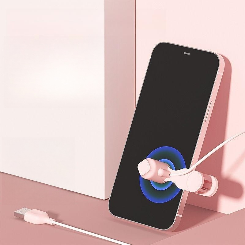 휴대폰 게임 자동 터치 흡착식 거치대 원터치 집게 자동클릭 스탠드 메크로 - 상품 이미지