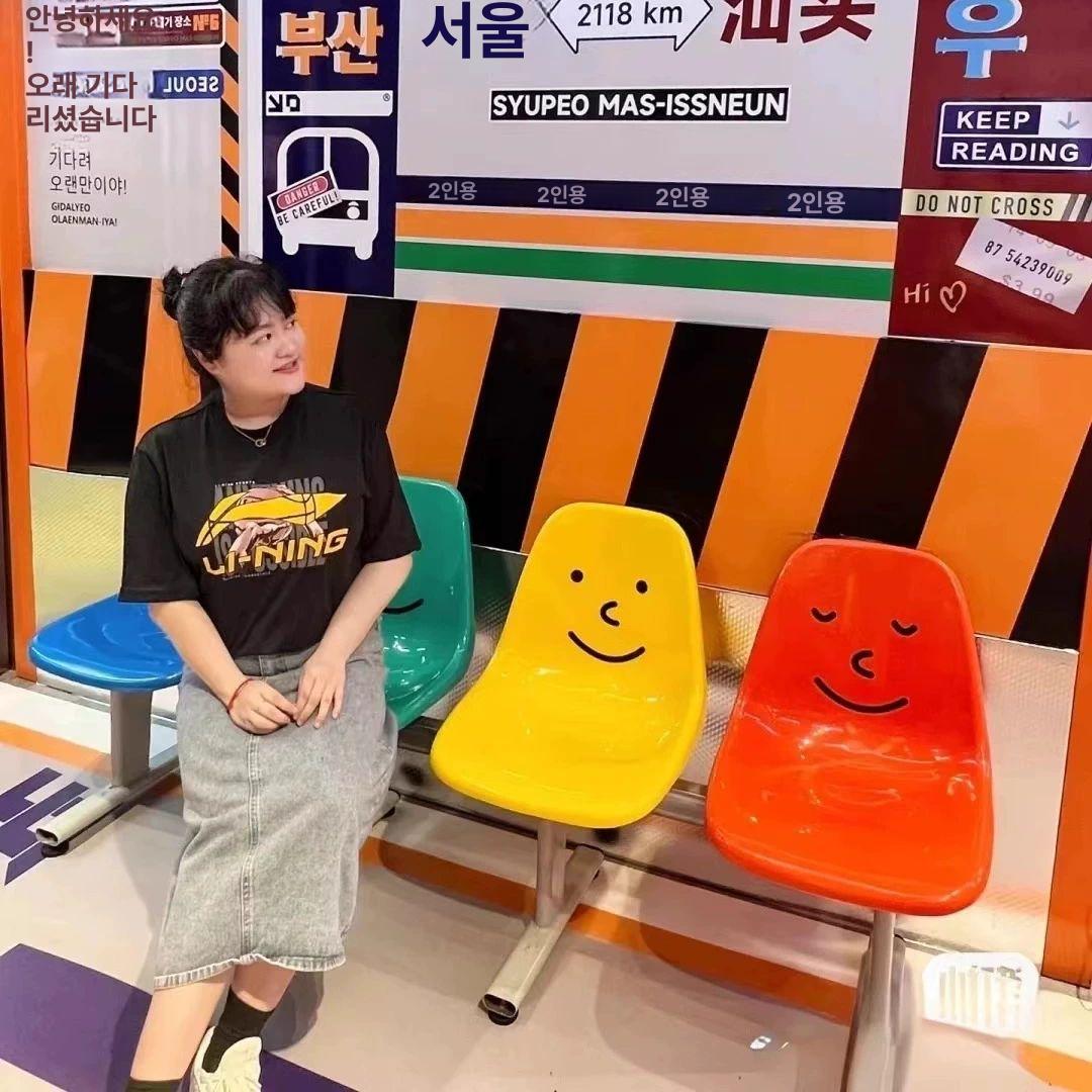 대기석 웨이팅의자 사무실 좌석대기 벤치 로비 휴게실 대합실 라운지 은행 대기용 - 상세 이미지 5