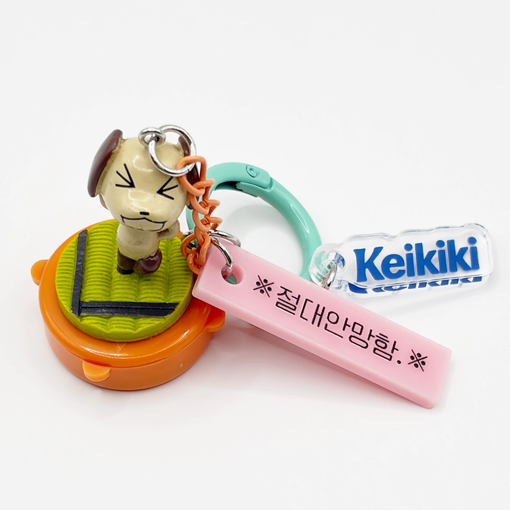 [케이키키] 도코데모 잇쇼 피에르 스탬프 절대안망함 키링 열쇠고리 - 상세 이미지 2