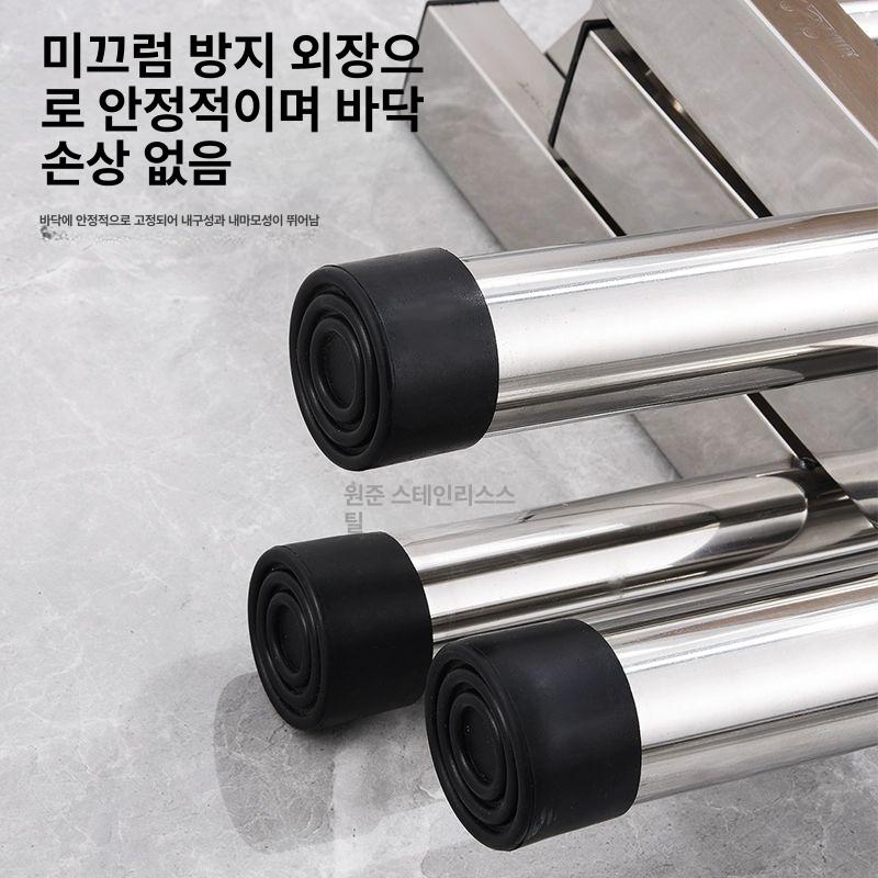 국통 운반카 소쿠리 카트 스텐 육수통 급식 배식 이동 대형 스테인레스 업소용 - 상세 이미지 4