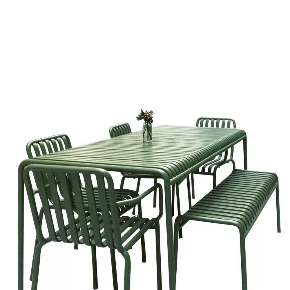 사각 야외테이블 아웃도어 야외용 식당 정원테이블 철제테이블 리조트 엔틱 캠핑 이미지 6