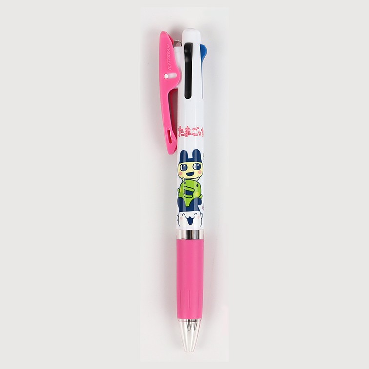 다마고치 볼펜 3색 제트스트림 0.5mm 삼색 귀여운 볼펜선물 - 상품 이미지