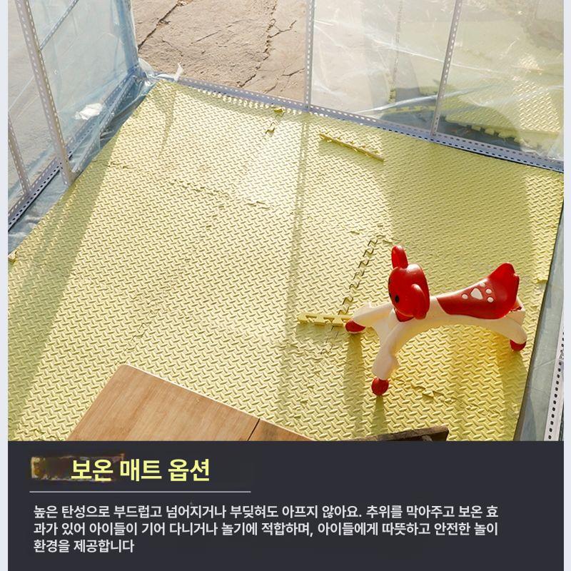 비닐 투명텐트 행사용 테라스 그늘막 가제보 간이 바람막이 방풍 야외 캠핑 차양막 이미지 6