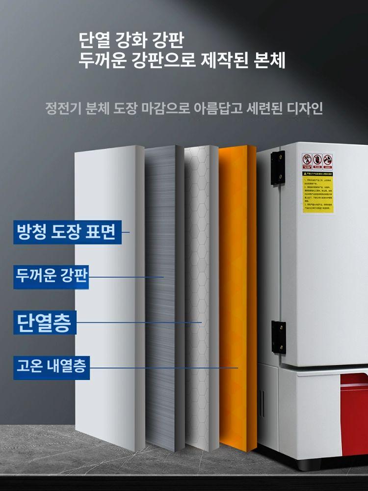 용해로 소형전기로 고온 분할식 공압 제어 연구실 도예 스플릿 공방 디지털 열처리기 - 상세 이미지 4