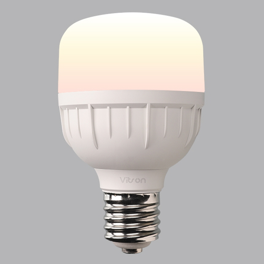 LED T-벌브 W2 30W 전구색 E39 줄조명 가로등 보안등 글러브 전구 조명 비츠온 - 상세 이미지 3