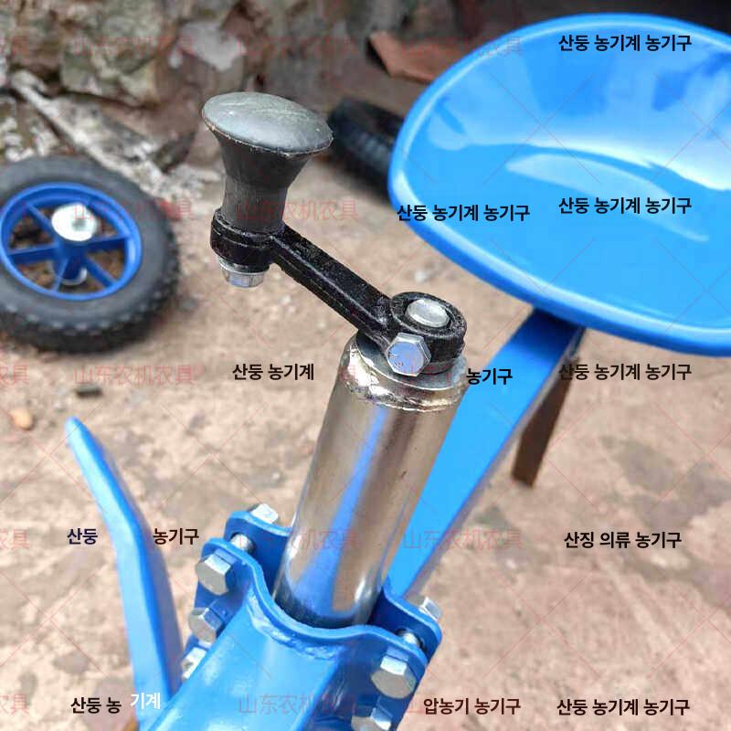 관리기 만능보조바퀴 경운기 트랙터 꼬리바퀴 의자 타이어 꼬리좌석 부품 - 상세 이미지 3