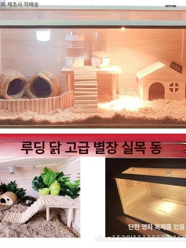 메추리 사육장 보온 이동식 가금류 사육 케이지 닭 오리 앵무새 동물용품 - 상세 이미지 4