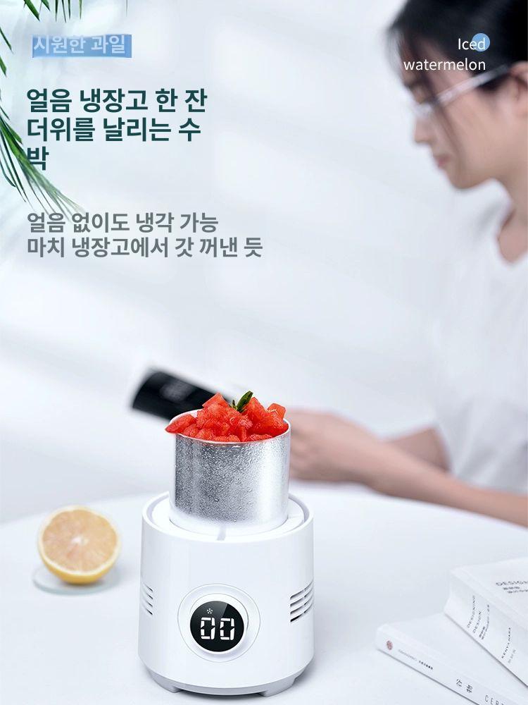 음료 냉각기 소주병 맥주 와인 차가운 보관 여름용 아이스컵 시원함 - 상세 이미지 3