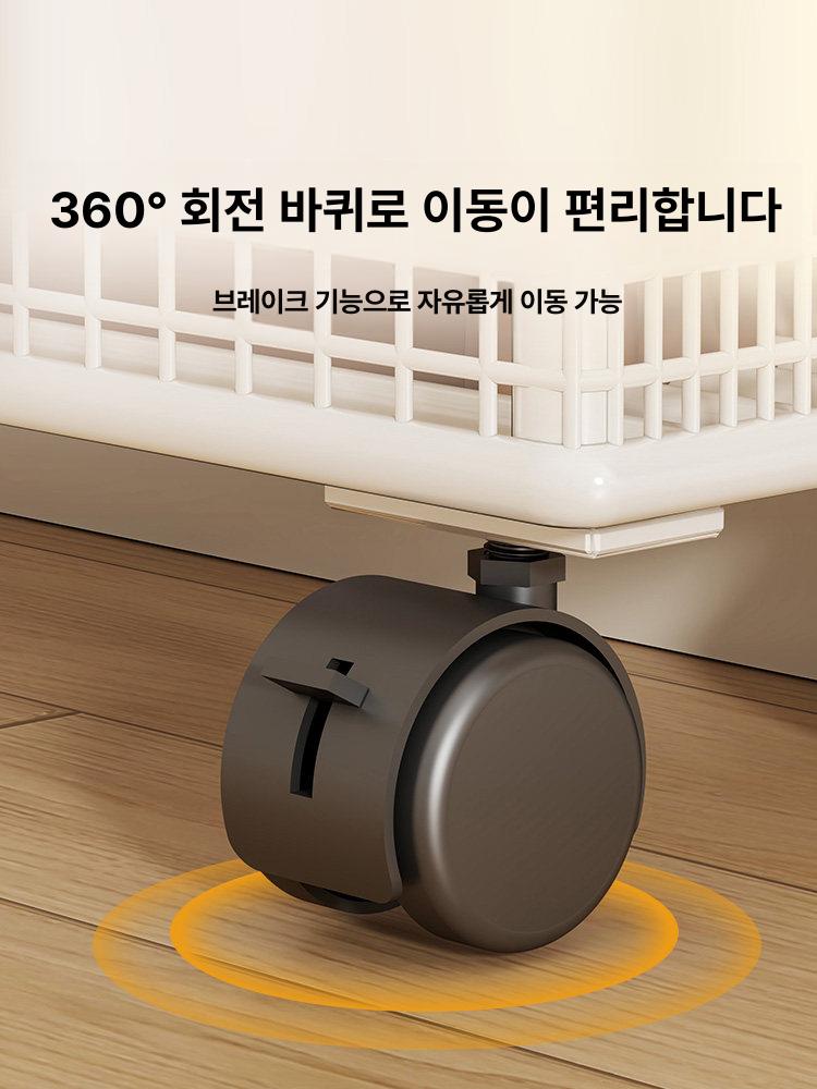 주방 문뒤수납장 틈새 활용 초박형 캐비닛 도어 좁은공간 정리대 얇은수납장 슬림형 - 상세 이미지 5