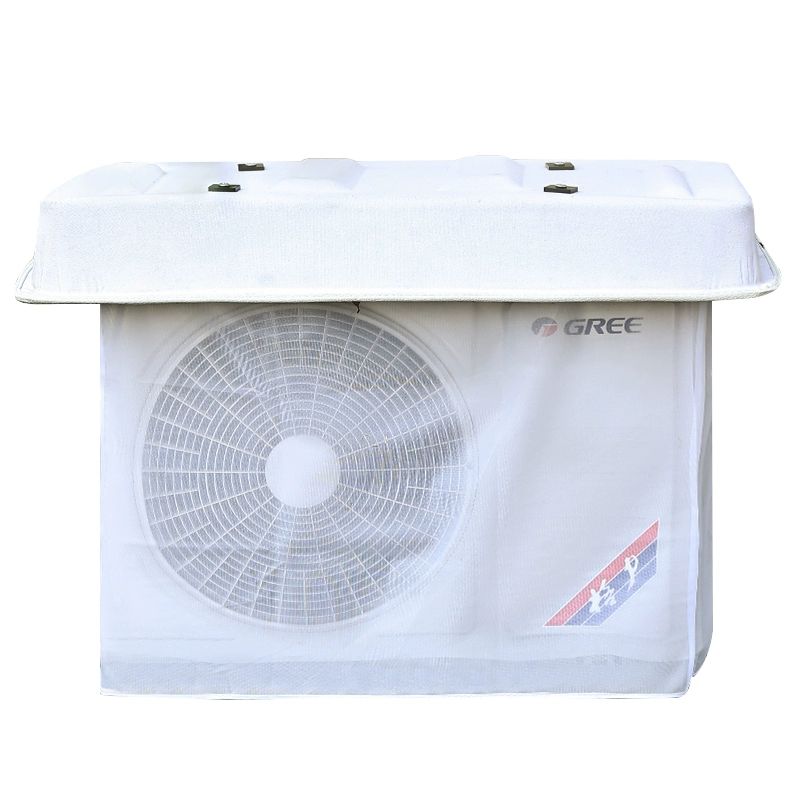 커버 실외기 에어컨 대형 빗물 덮개 단독 가리개 지붕 중형 배관 - 상세 이미지 5