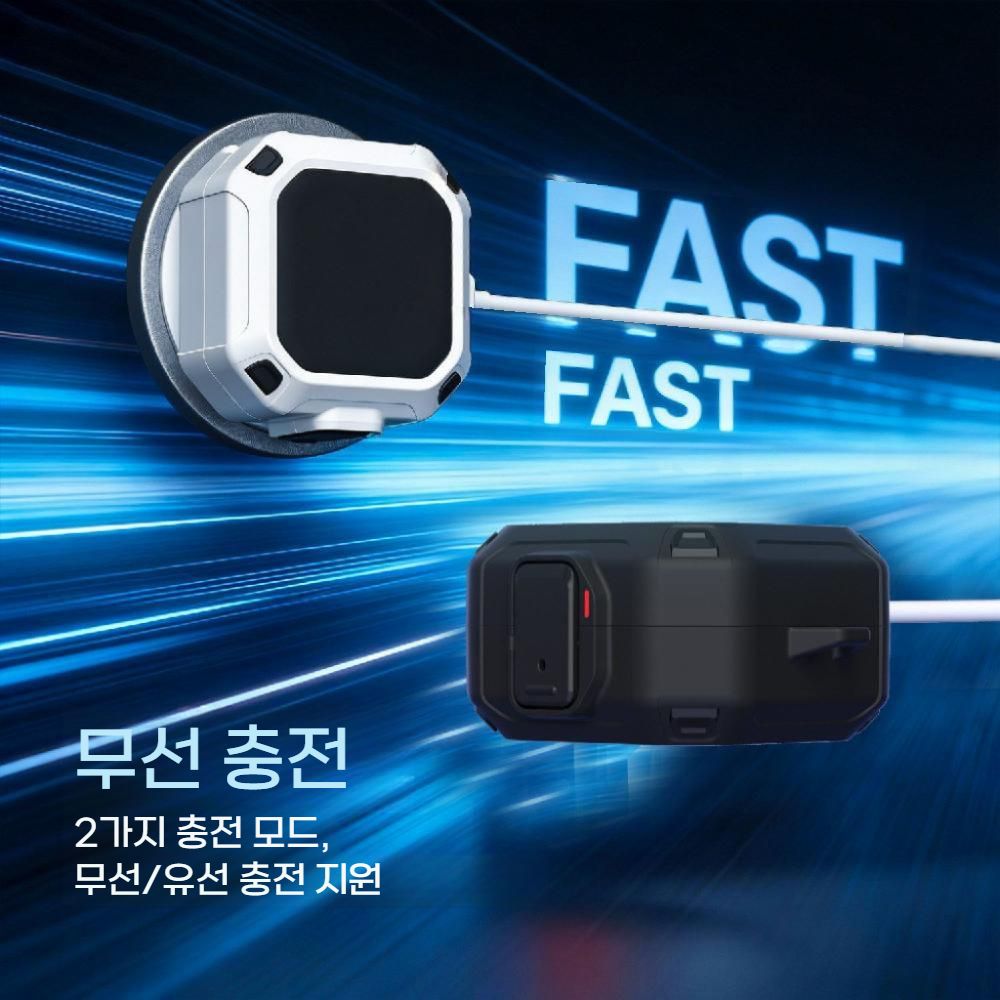갤럭시 버즈4 프로 케이스 자석 버클 하드 범퍼 커버 후크 고리 - 상세 이미지 2