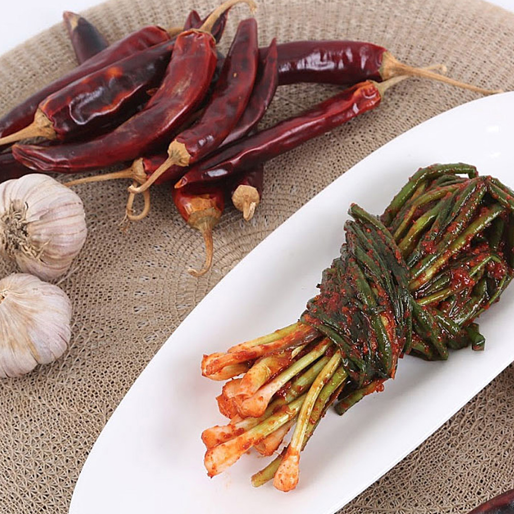 HACCP 국내산 강원도 청정 쪽파 동호 파김치 1kg - 상세 이미지 2