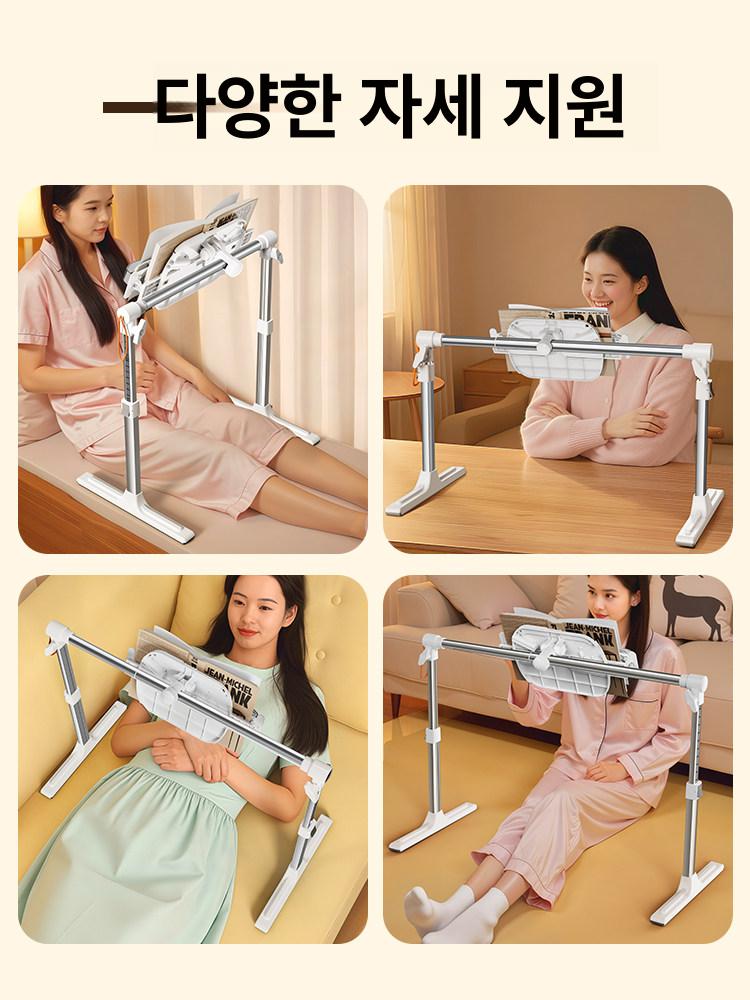 침대 휴대폰 거치대 누워서보는 집게형 태블릿 핸드폰 코브라 스탠드 촬영 - 상세 이미지 5