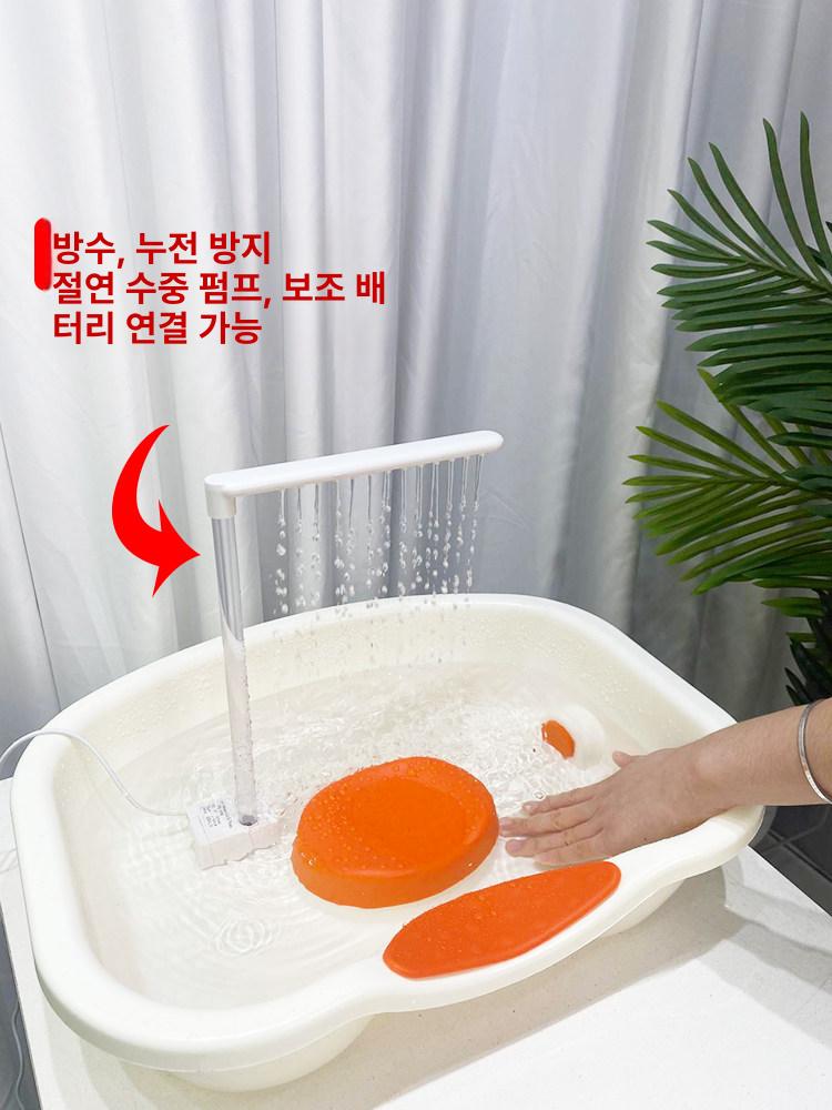 헤어 스파 두피 관리 물순환기 스파클링 기계 홈케어 마사지샵 - 상세 이미지 2