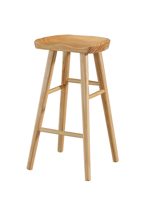 원목 홈바의자 키높이 북유럽 체어 원형 식탁의자 스탠딩 벨벳 모던 이미지 6