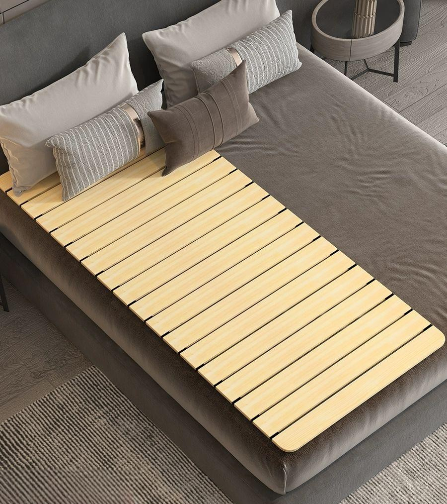 접이식 운동 매트 척추 허리 보호 하드 패드 단단한 바닥용 쿠션 - 상품 이미지