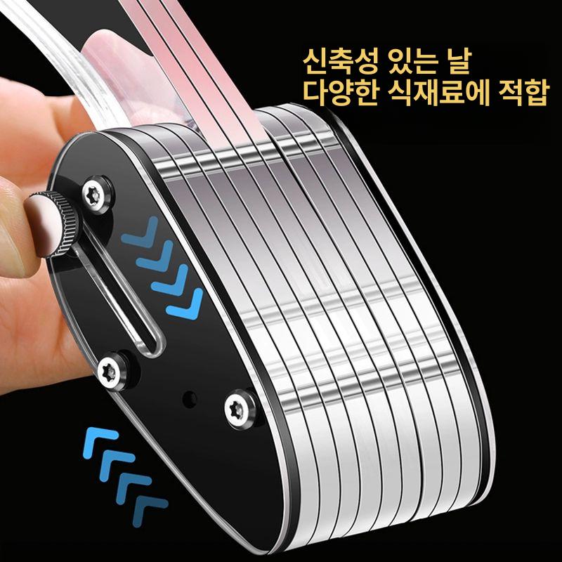 생선 손질용 칼집 무늬도구 꽃모양 벌집패턴 한치 오징어 식재 전용 5mm - 상세 이미지 4