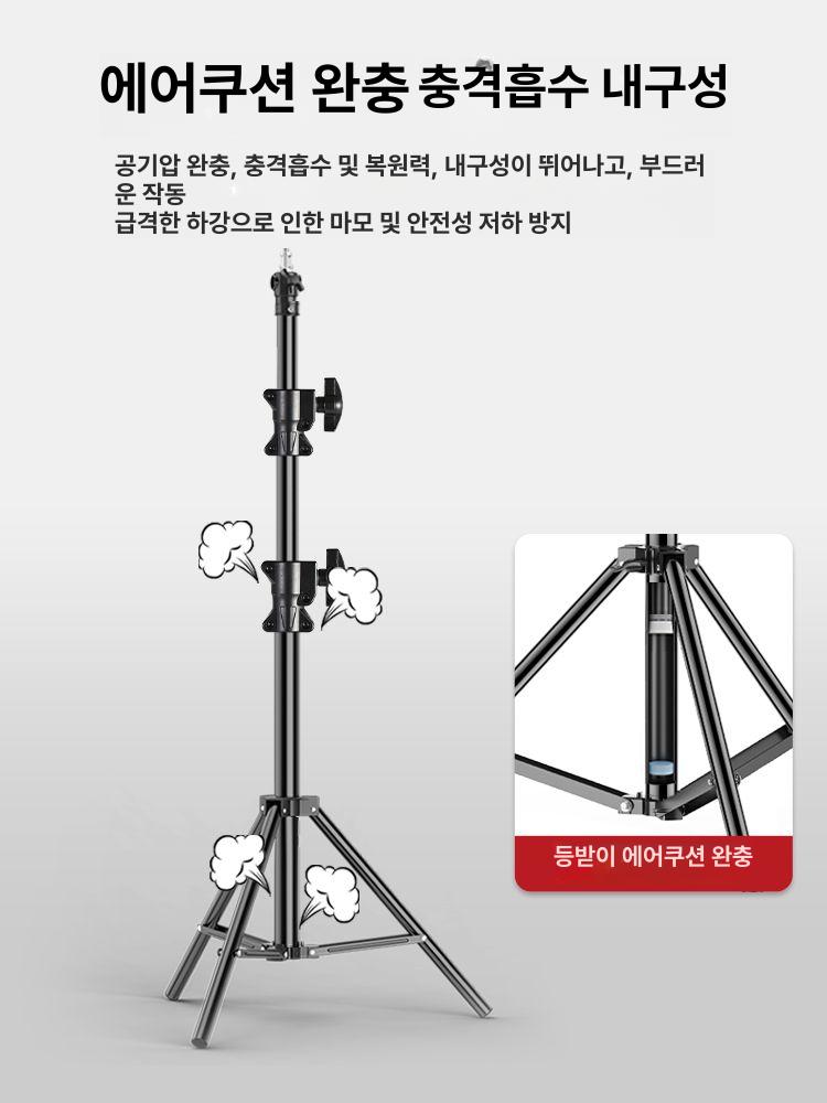 스포츠 경기 촬영용 높이조절 삼각대 축구 농구 영상 거치대 전문 스탠드 - 상세 이미지 2