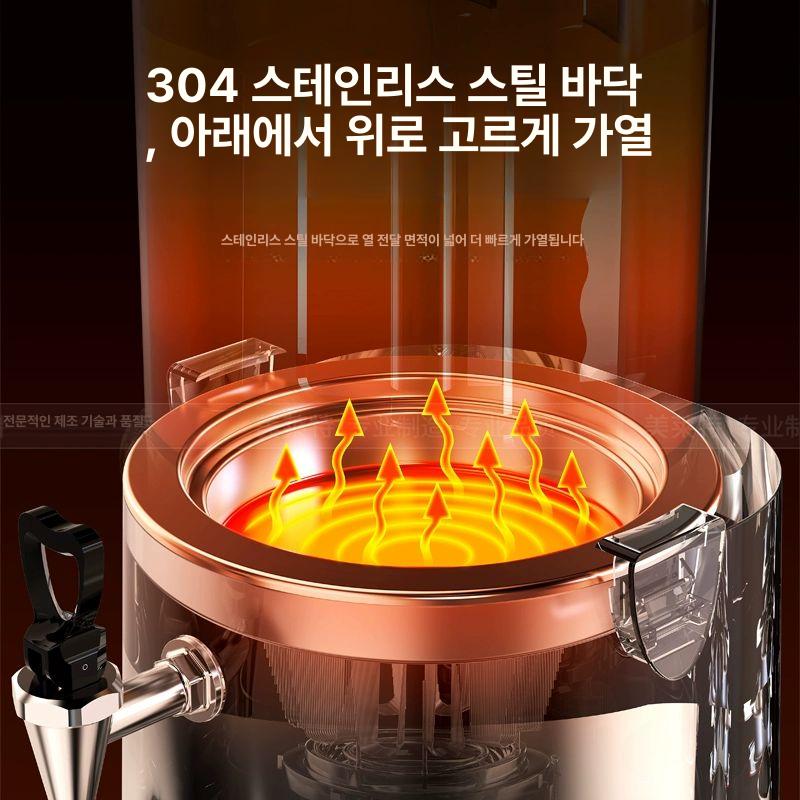 초콜릿 중탕 전기 녹이기 기계 대용량 업소용 소스 보온 호텔 식당 퐁듀 워머 가열기 - 상세 이미지 5