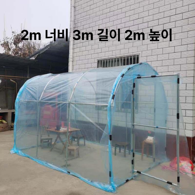 튼튼한 조립 비닐하우스파이프 텃밭 비닐하우스 창고 파이프 가정용 필름 - 상세 이미지 2